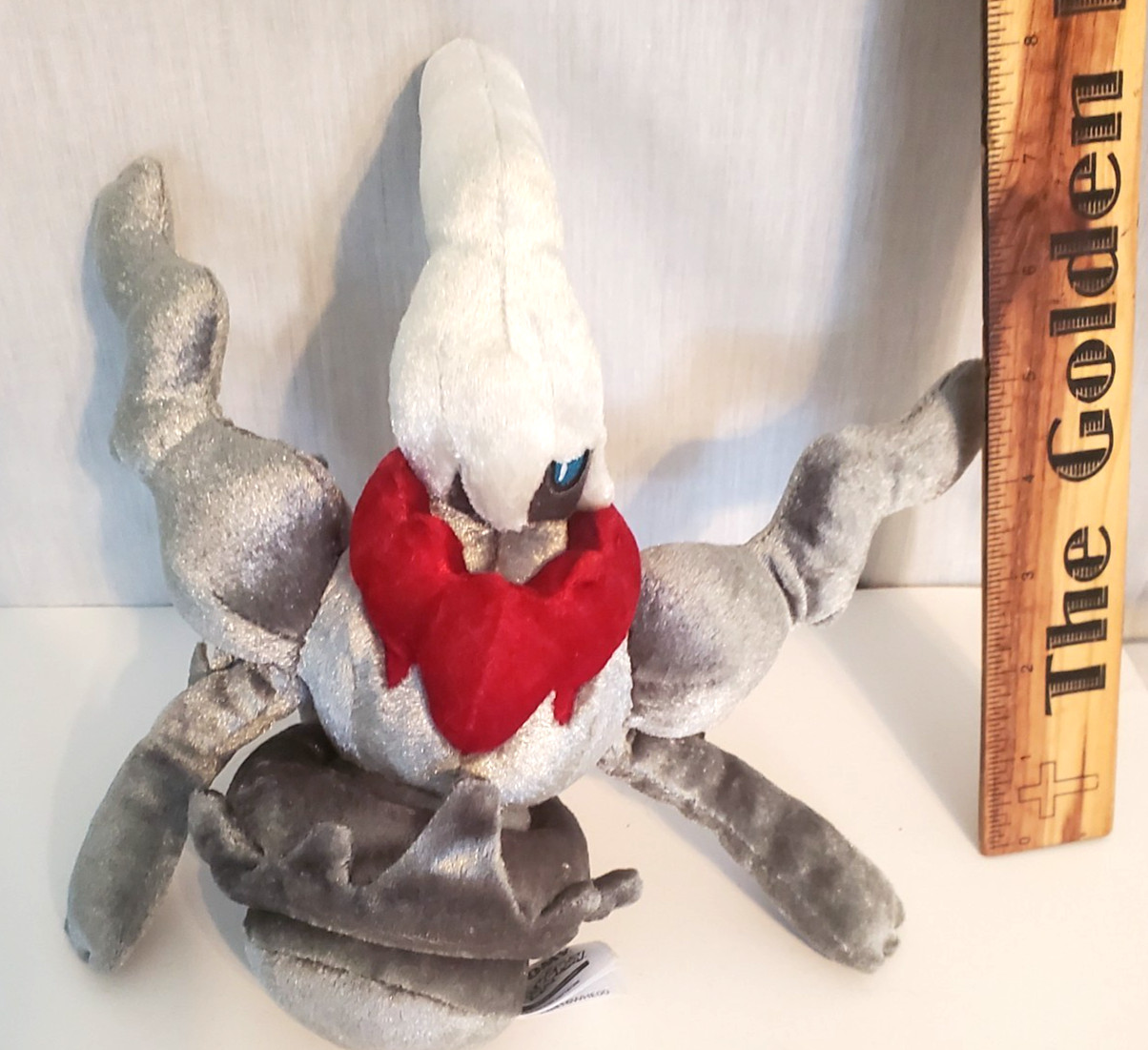 Takara Tomy Pokemon Darkrai Shiny Gray Plush 2016 GameFreak