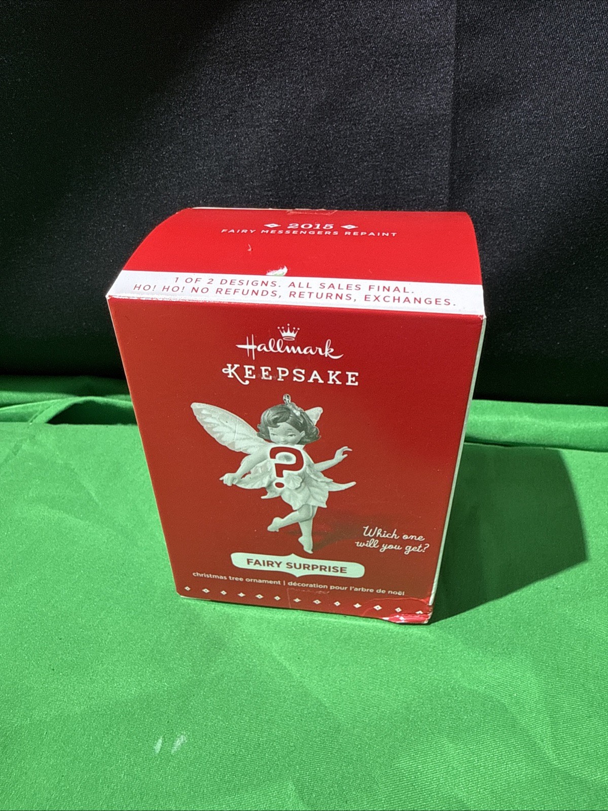 2015 Fairy Surprise Hallmark Ornament - Fairy Messengers -Red