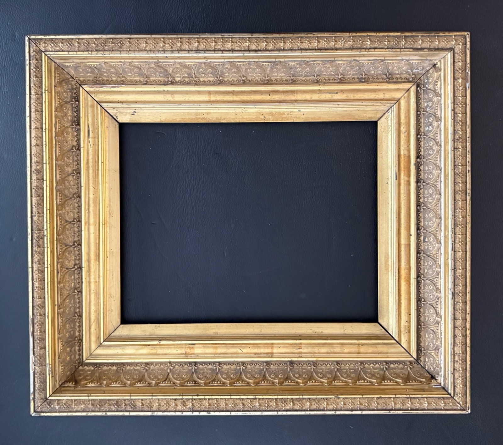 antique ornate gold picture frame vintage