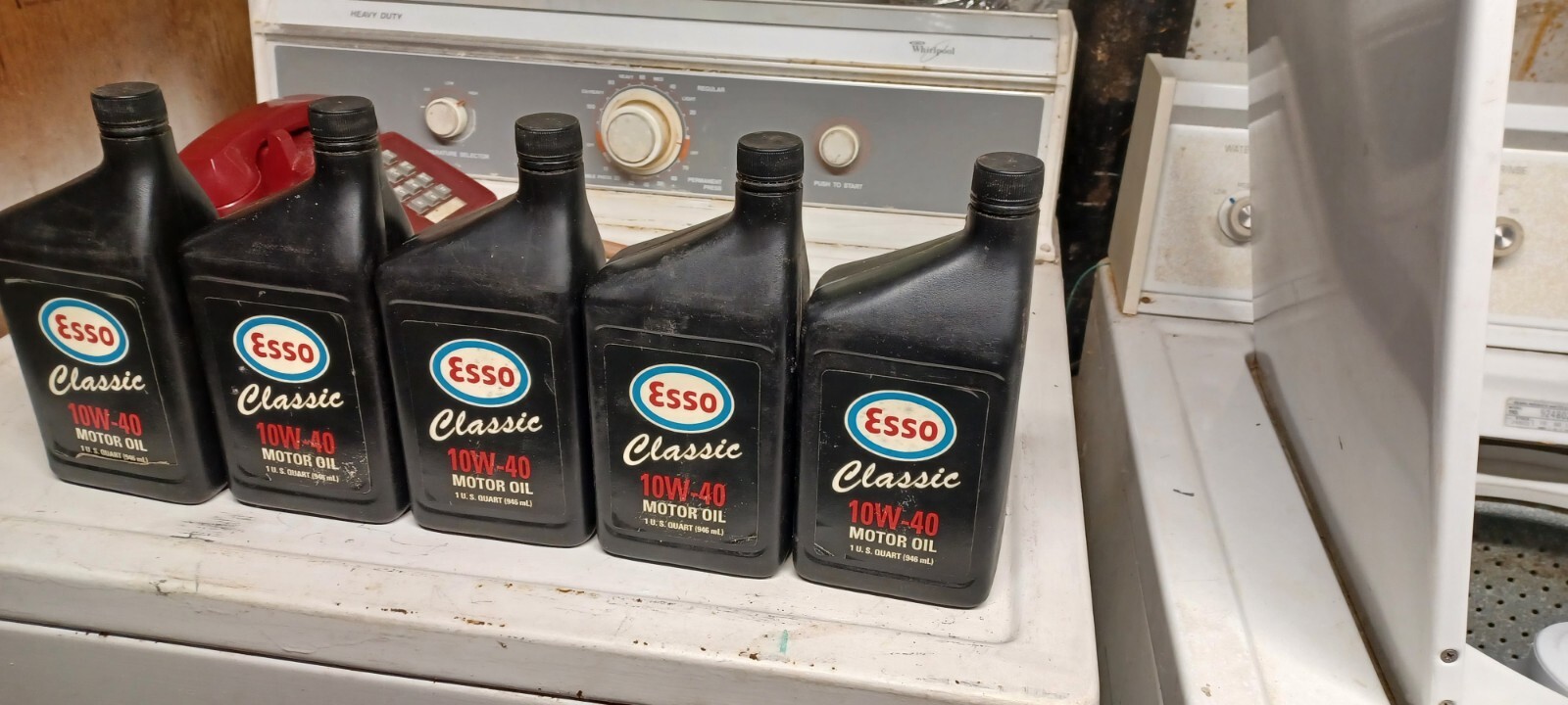 NOS Unopened Vintage 1 Qt ESSO  Motor Oil 
