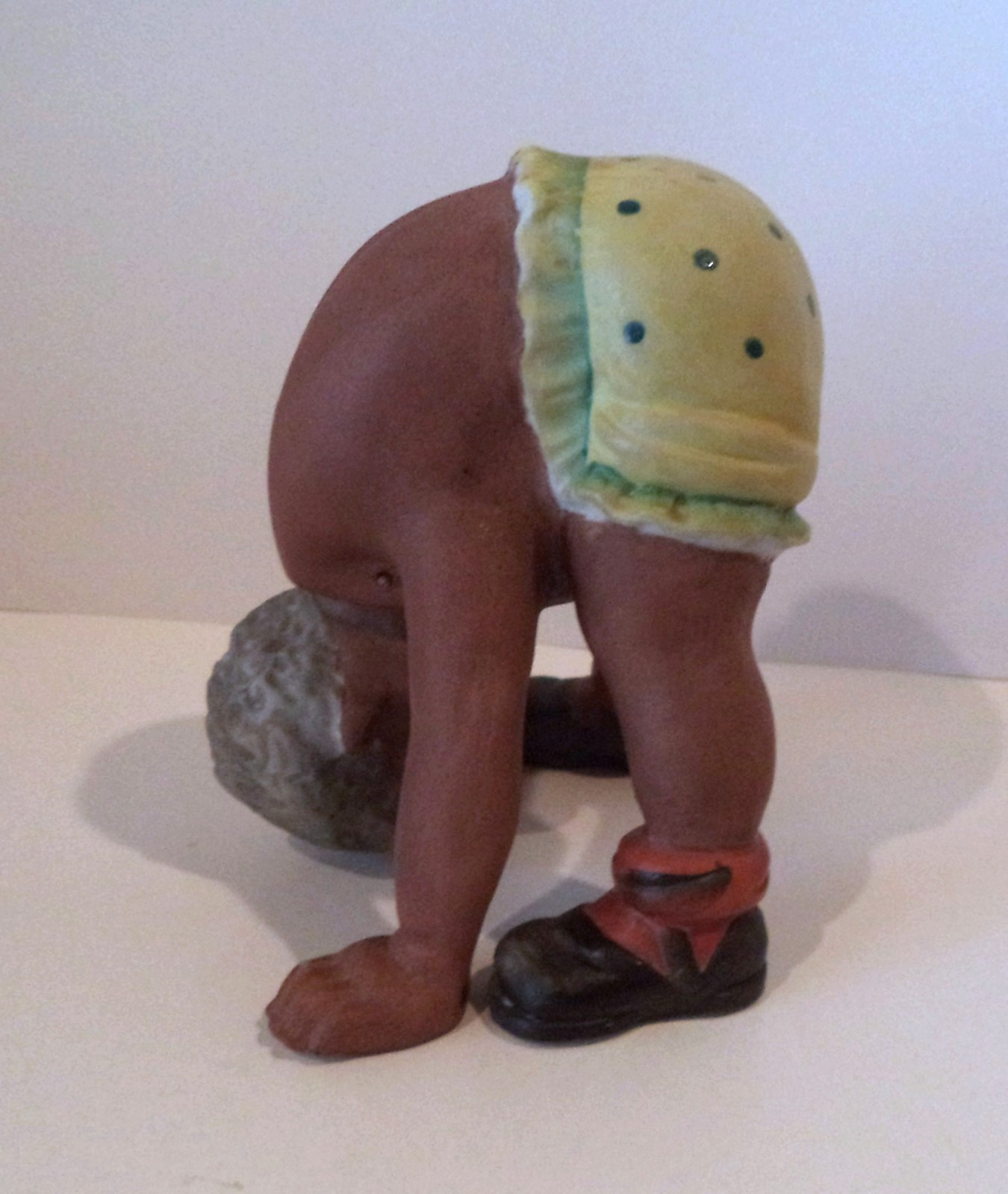 VTG 1950\'s  ARDALT JAPAN HAND PAINTED PORCELAIN PEEK A BOO NODDER # 6529-RARE