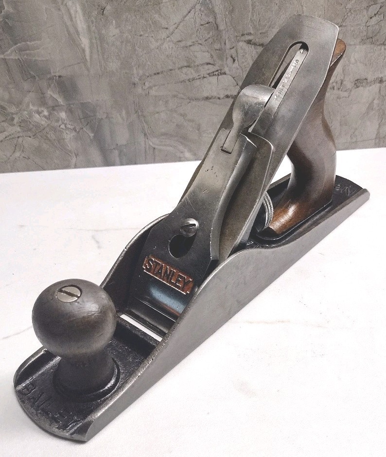 Stanley Bailey N° 5-1/4 Junior Jack Plane vintage woodworking hand tool England 