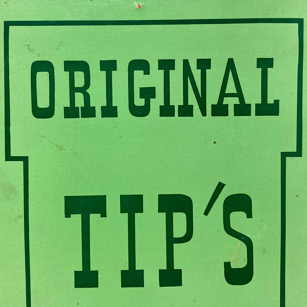 Vintage 1960s Original Tip\'s Ann Jardine Restaurant Menu Vine Street Hollywood