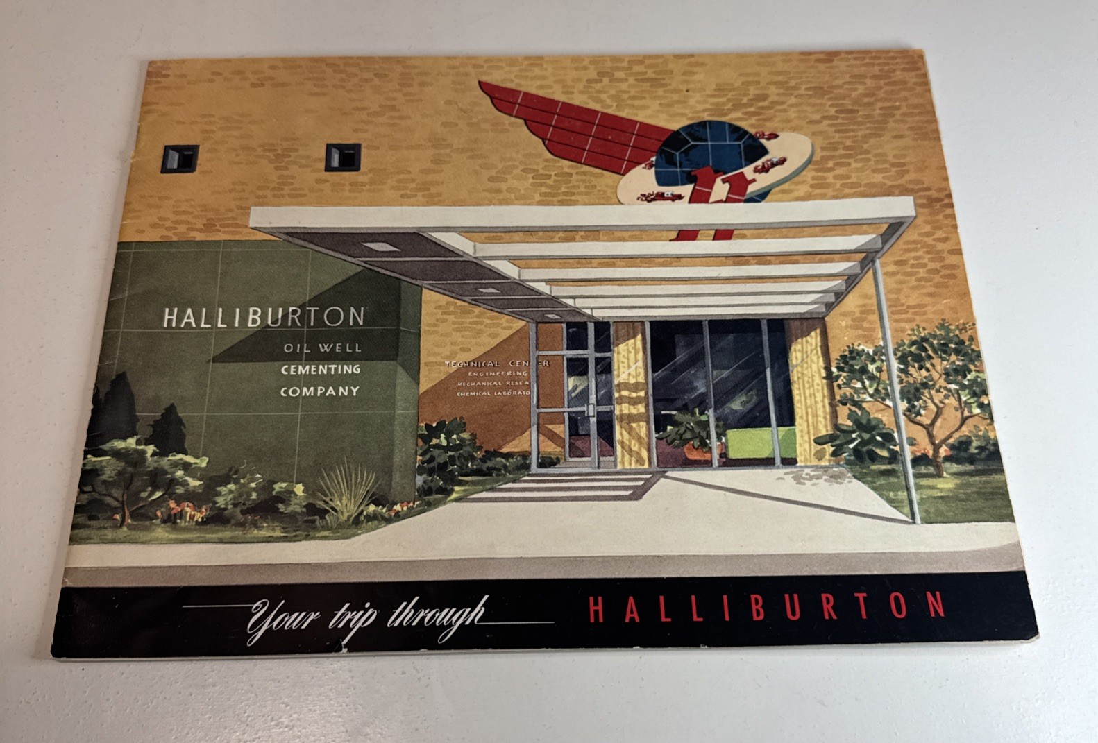 Halliburton Oil Co Pamphlet Brochure Employee / Recruitment / Vintage / Oilfield