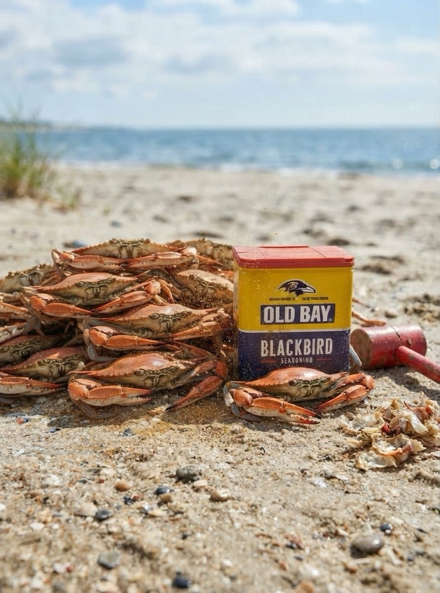 McCormick & Co. OLD BAY Blackbird Baltimore Ravens Seasoning 6.5 Oz. New
