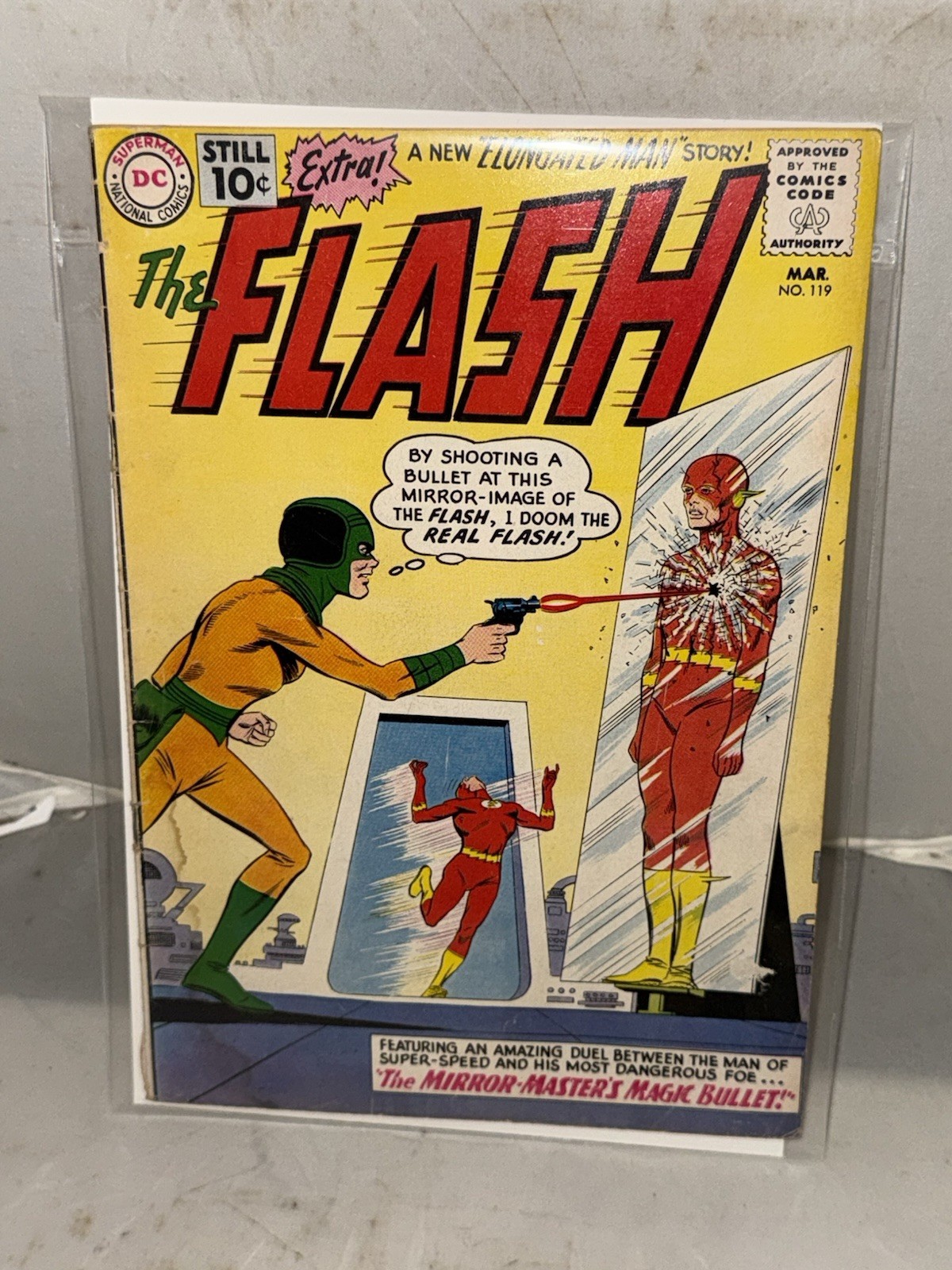 The Flash #119 • Flash battles The Mirror Master • Silver Age • DC Comics