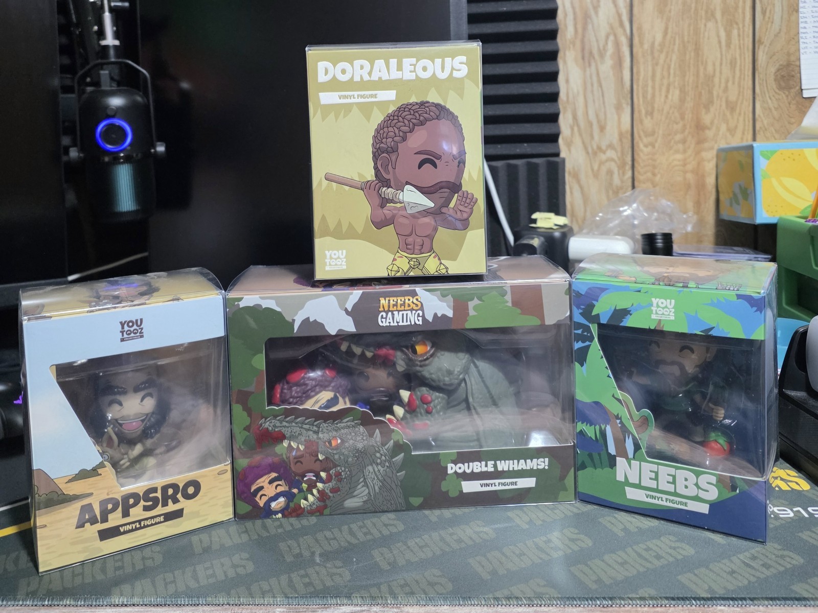 YouTooz Neebs Gaming DORALEOUS -Appsro-Neebs-Double Whams lot..NEW
