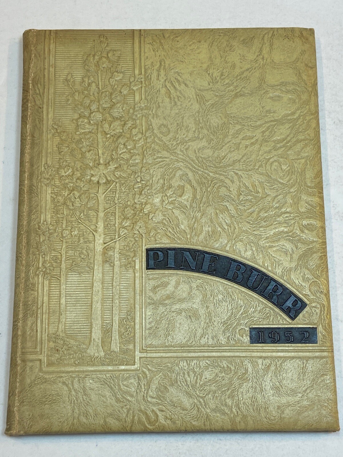 1952 Lincolnton High School Yearbook Student North Carolina Pine Burr Vintage NC