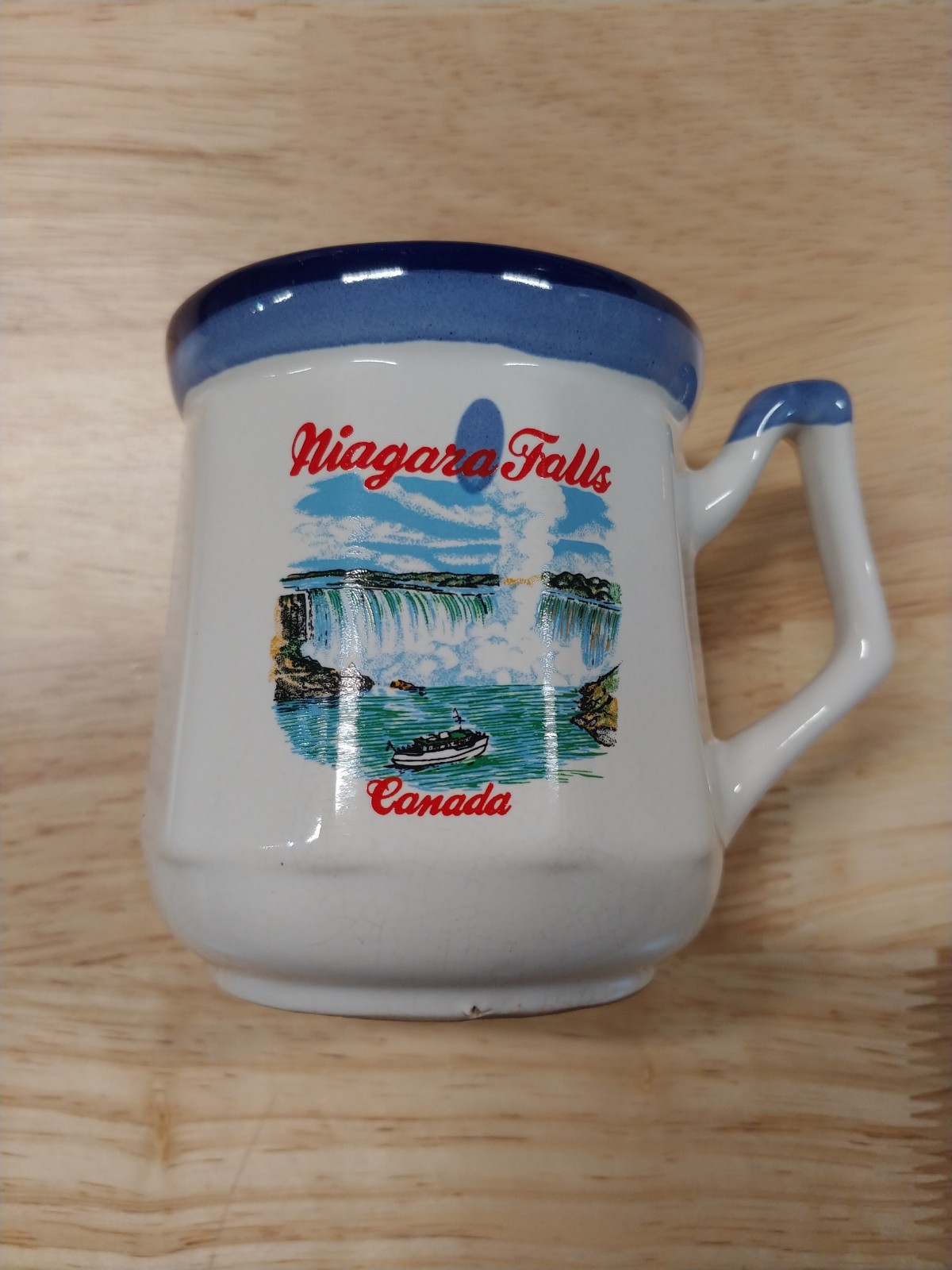 Vintage Niagara Falls, Canada, Ceramic Cup