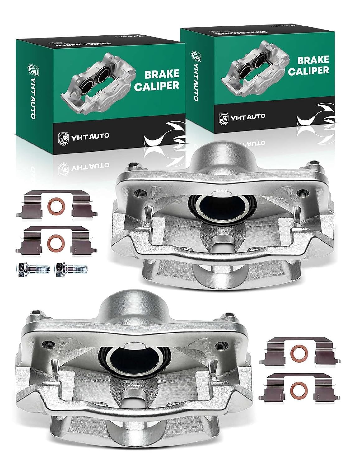 Front Disc Brake Caliper Kit with Bracket for Acura & Honda Brake Calipers