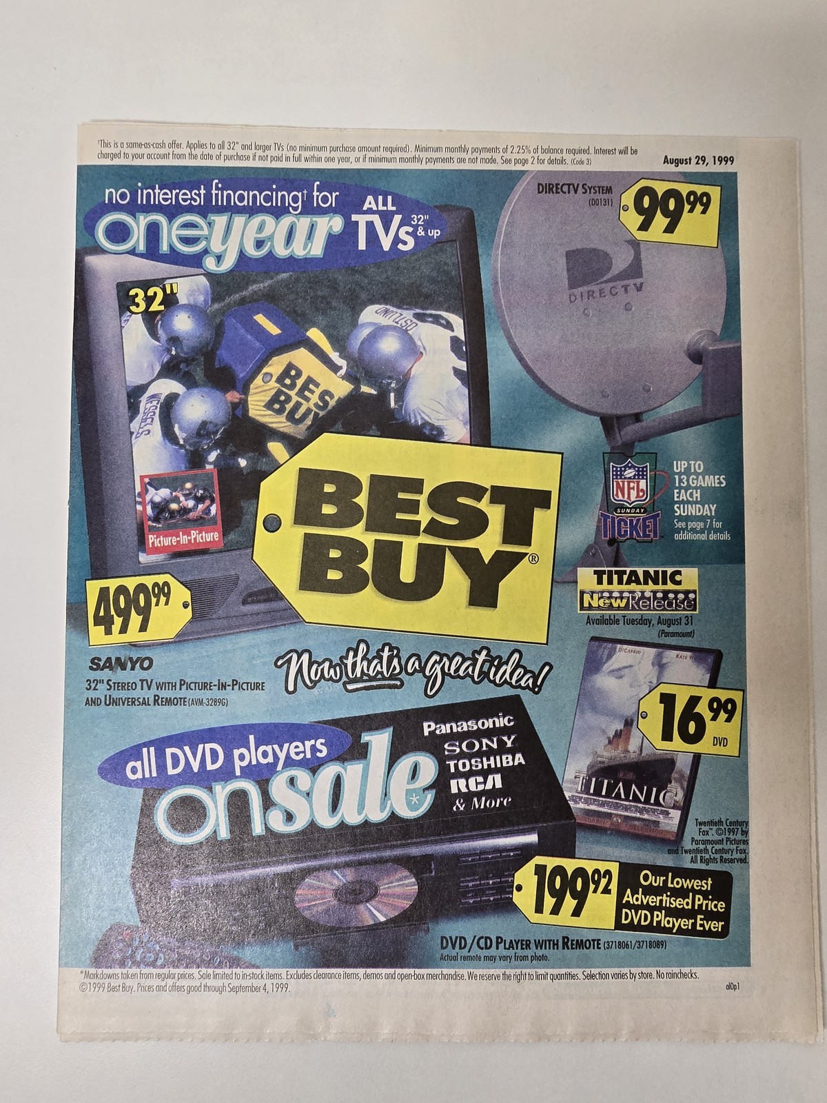 Vintage Best Buy Aug 29 1999 Nintendo 64 Pokemon Snap Zelda 31 Page Circular