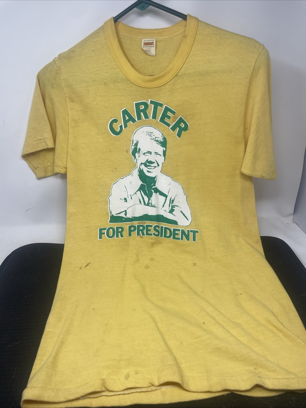 VTG 1974-1976 ”Jimmy Carter For President” T-Shirt Political-One Owner 