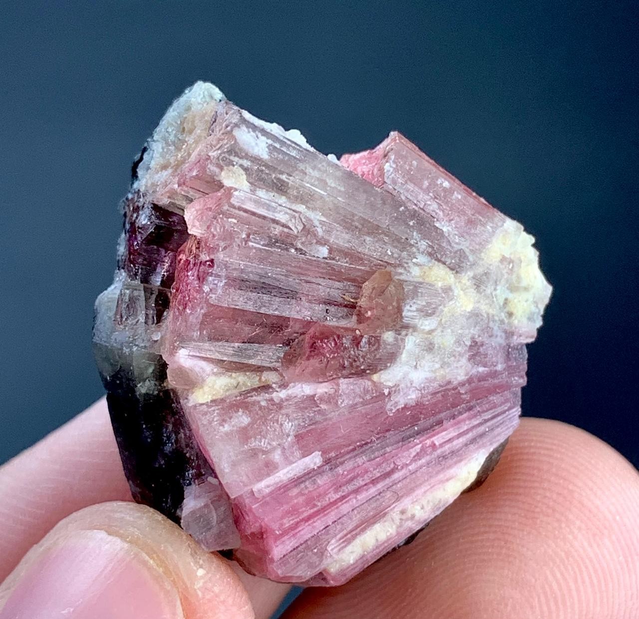 51 Carat Pink Tourmaline Crystal  Specimen From Afghanistan