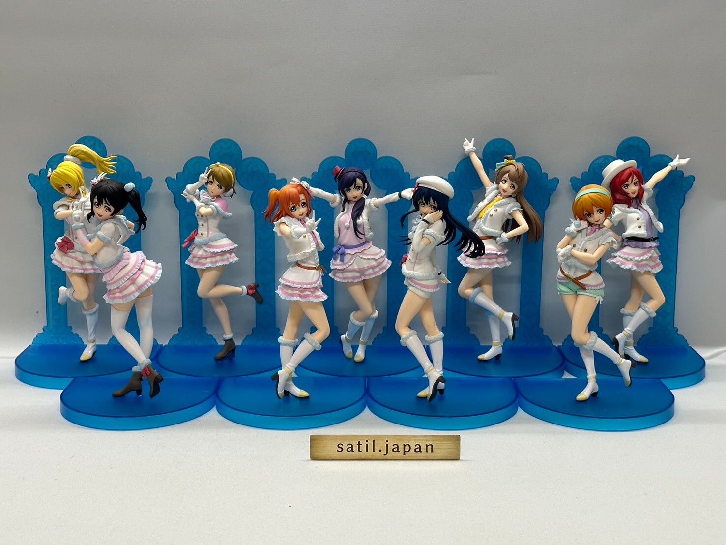 BANDAI LOVE LIVE μ's Snow halation SPM Figure Set of 9 Japan