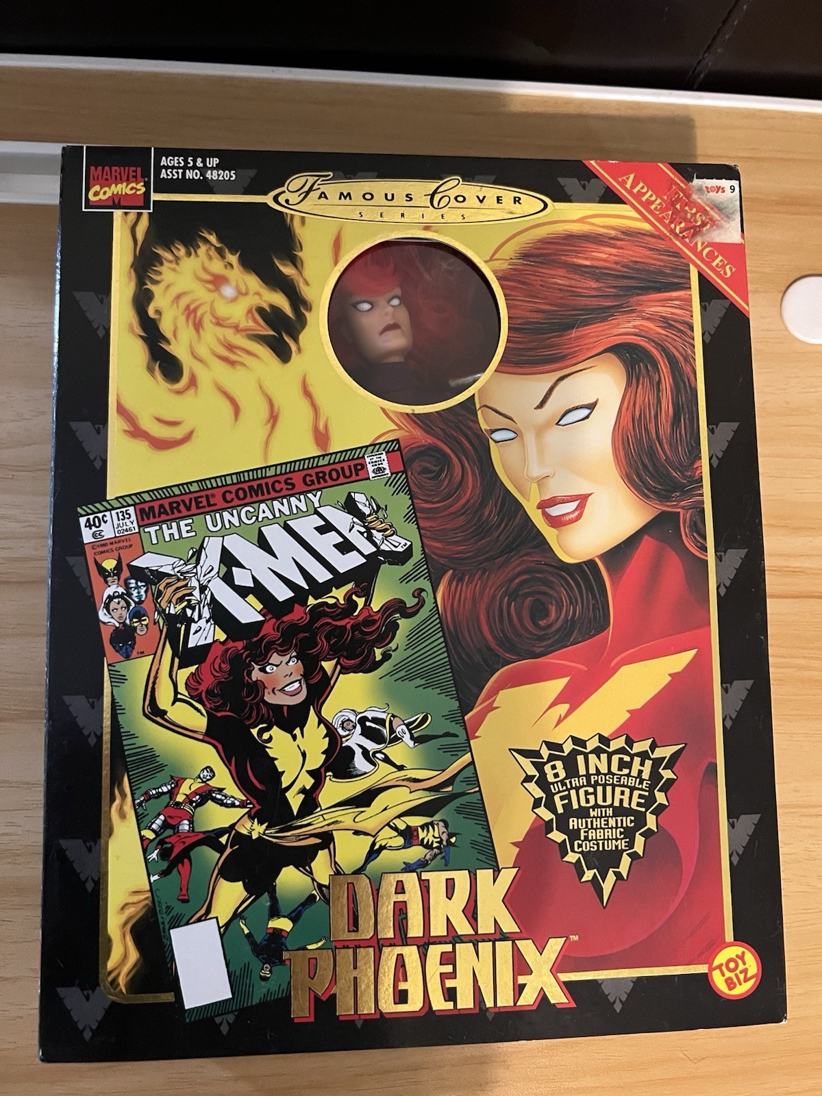 Toy Biz Marvel X-Men Dark Phoenix Famous Cover Series 8in Posable Figure