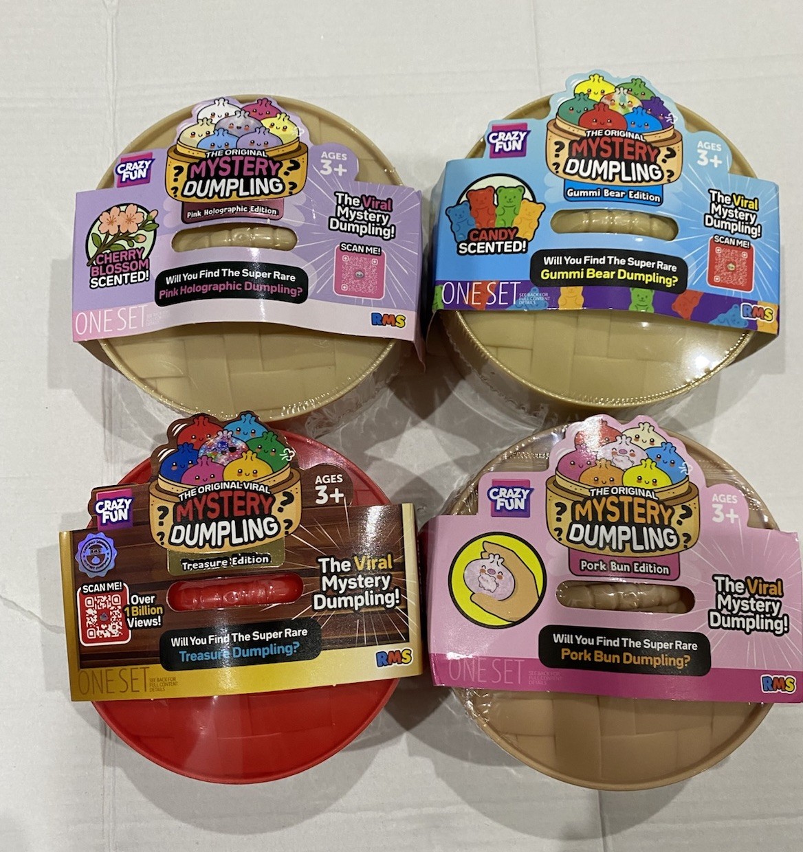 Crazy Fun Mystery Dumplings 4 Assorted Pack