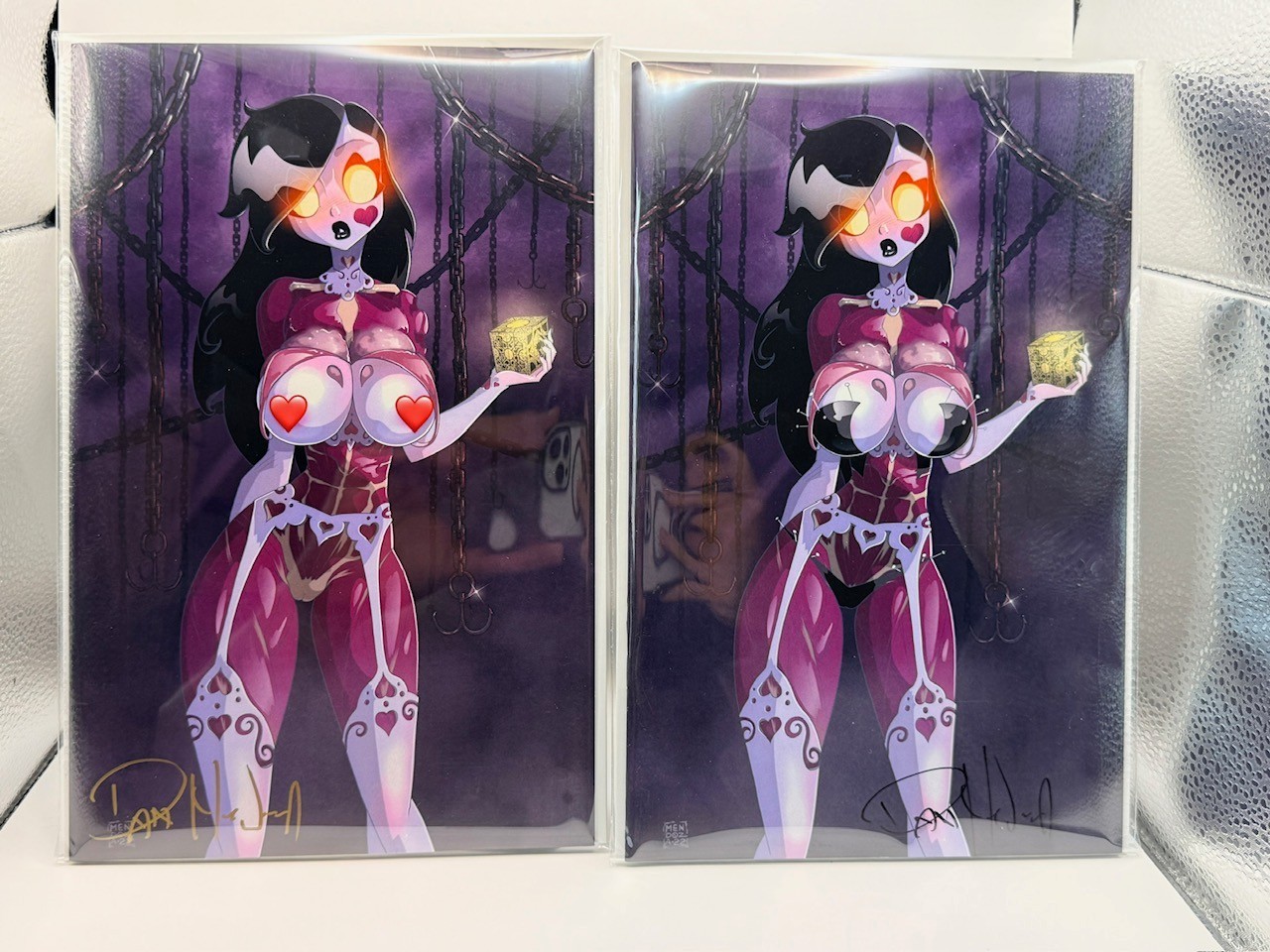 Dan Mendoza's Zombie Tramp 58 Mendoza Hellraiser Homage set Cute/Risqué