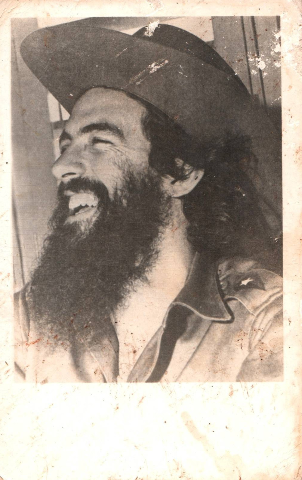 1959 CUBA CUBAN COMMANDER REBEL CAMILO CIENFUEGOS RPPC ORIGINAL PHOTO MA7