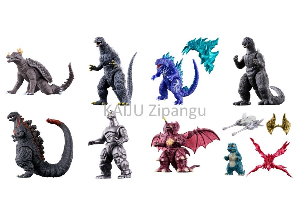 2026 Godziburst Godzilla Action Figure Set of 8 types WITH BOX March Release