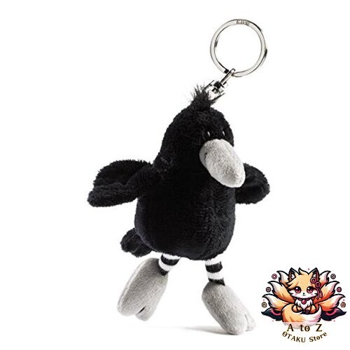 NICI Silvio Crow Key Ring 10cm