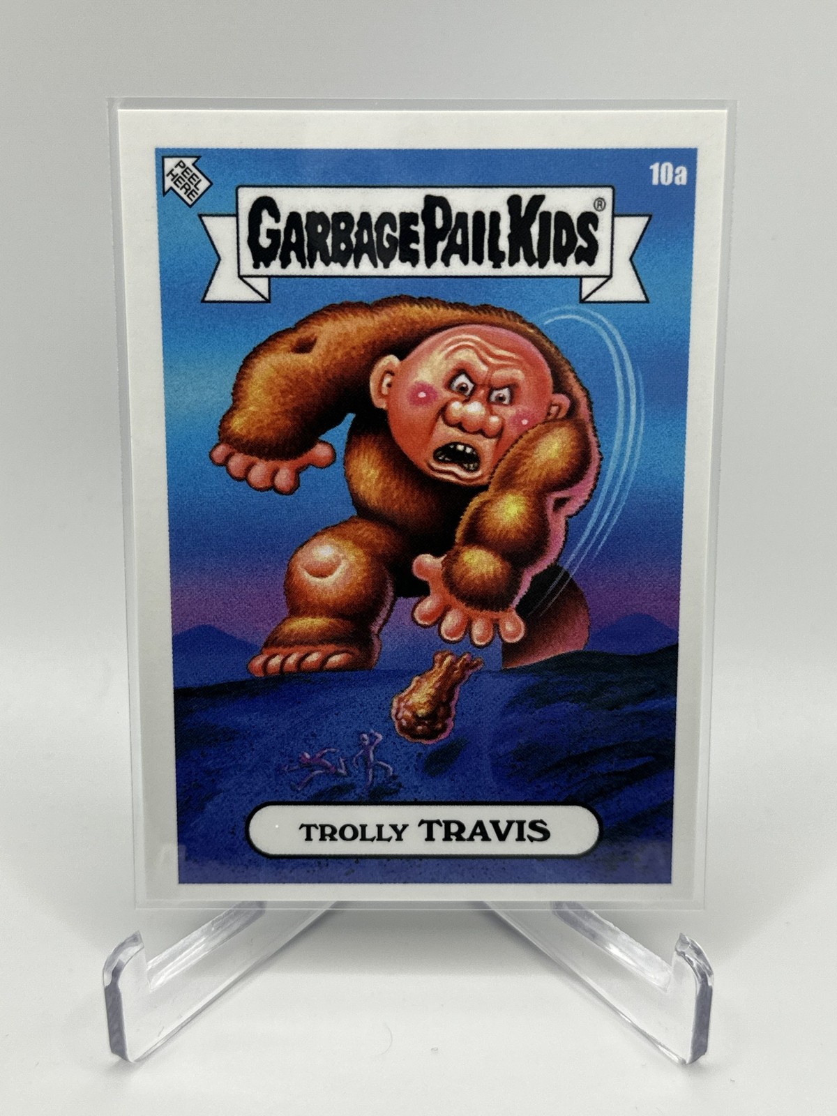 2025 Topps Garbage Pail Kids Oh the Horrible TROLLY TRAVIS Week 2 Trollhunter