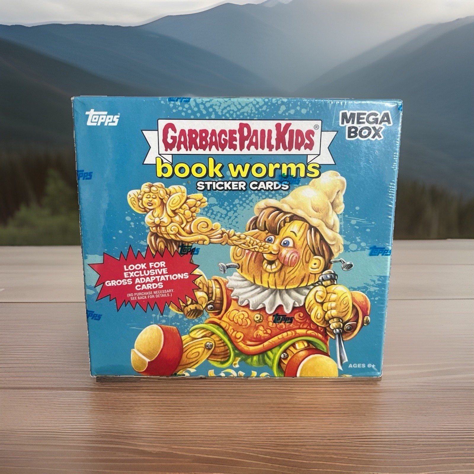 2022 Topps Garbage Pail Kids Book Worms Mega Box - Brand New Factory Sealed GPK
