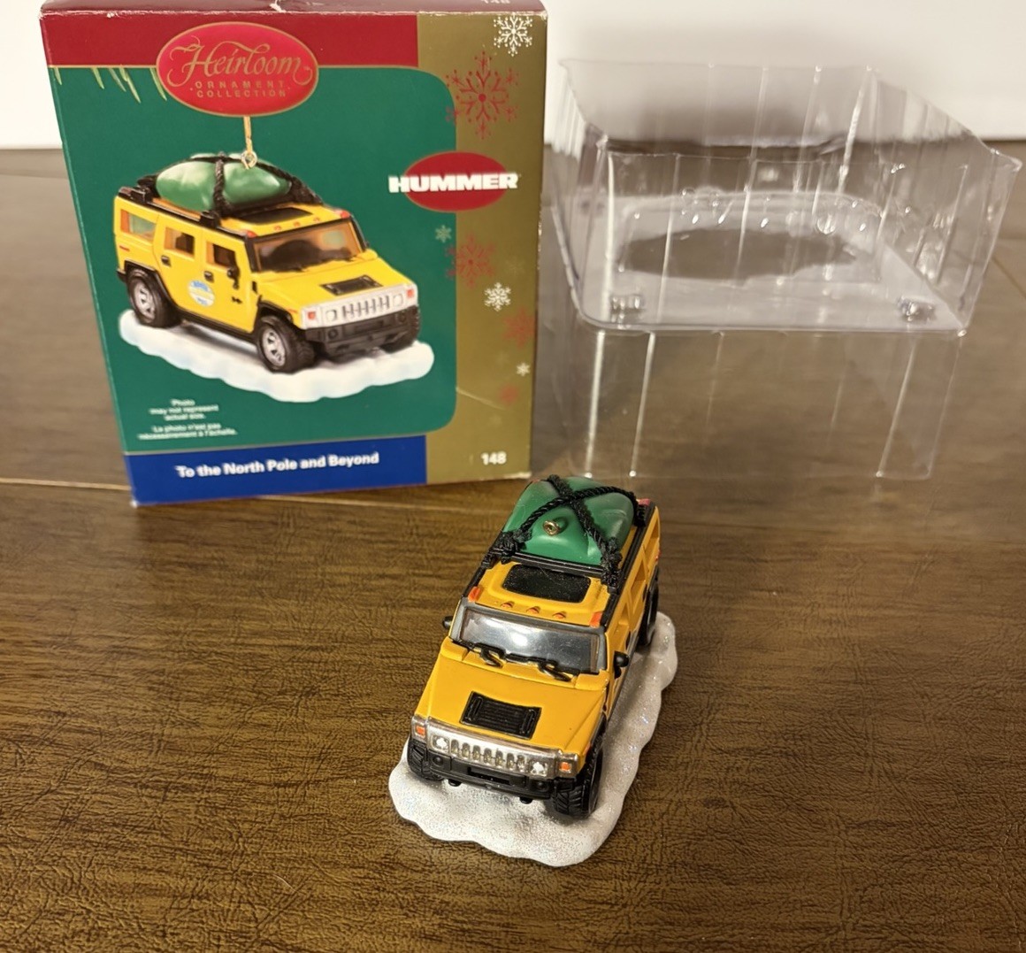 Carlton Cards Hummer To the North Pole and Beyond Heirloom Ornament Mint Cond.