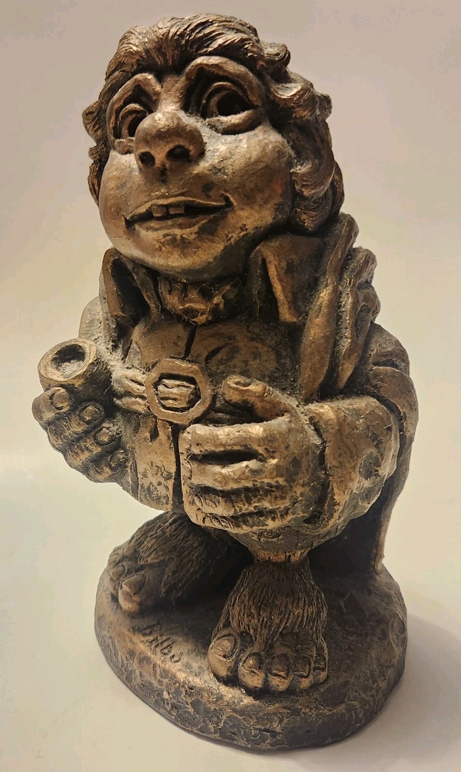 VTG 78' Mike Makras Loard Of The Rings LOTR Bilbo Baggins Handmade Sculpture 