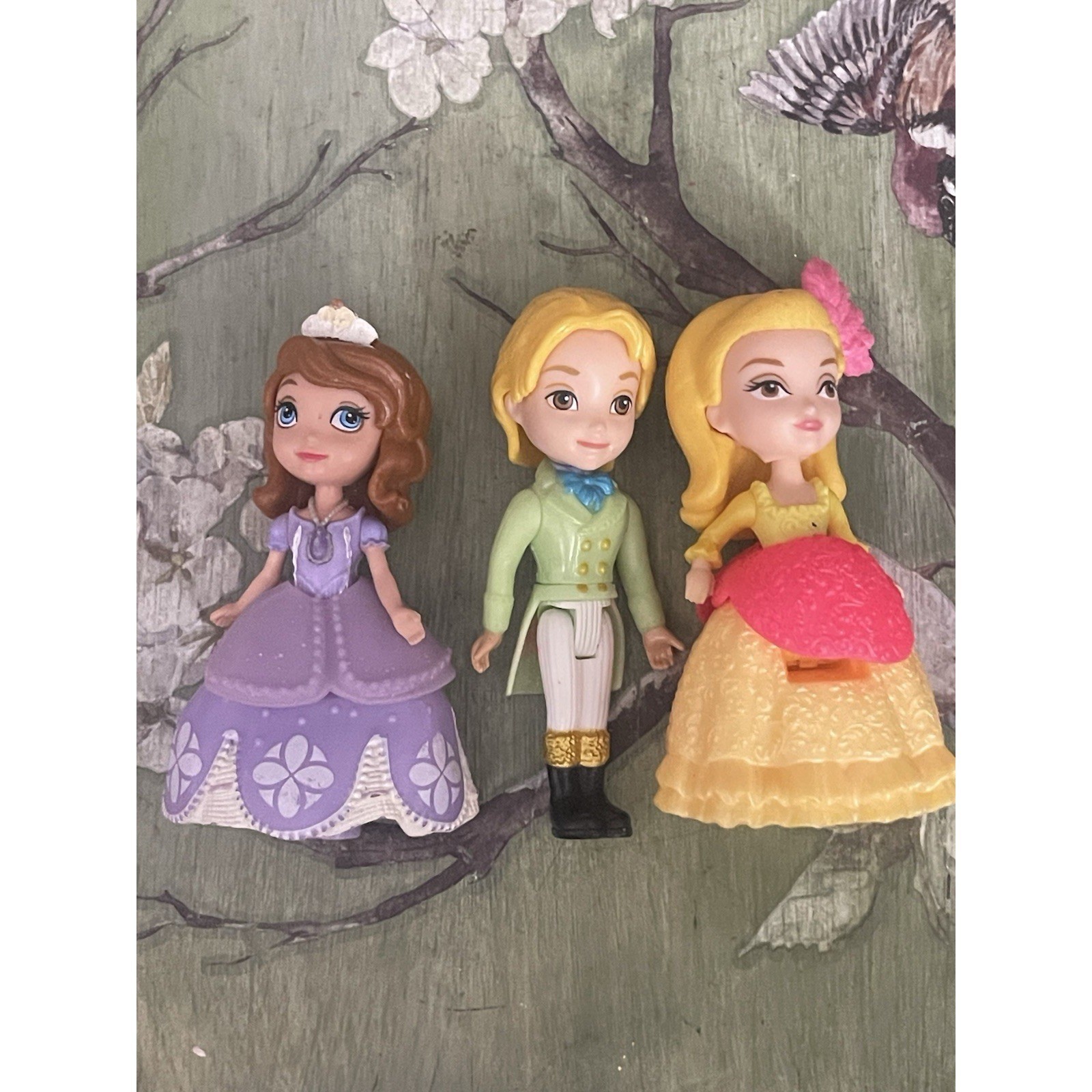 Disney Sofia the First Talking Magical Castle Figures Lot of 3