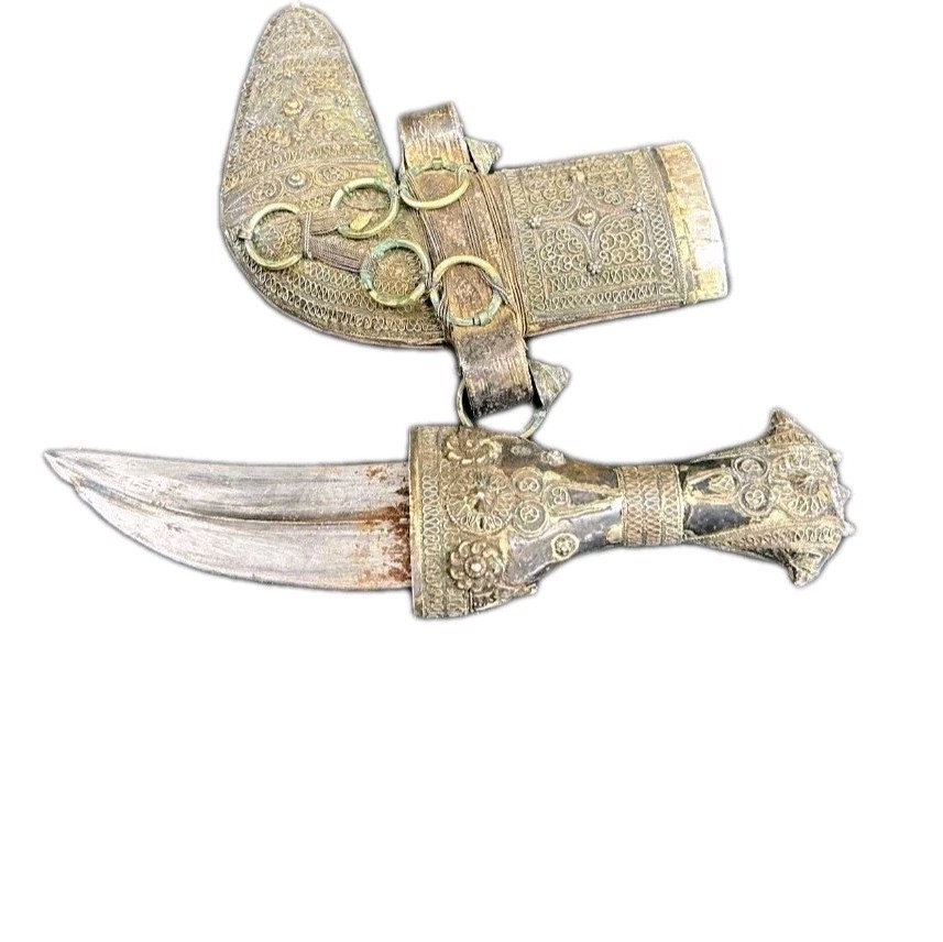 Rare Antique Yemeni Omani Khanjar Dagger