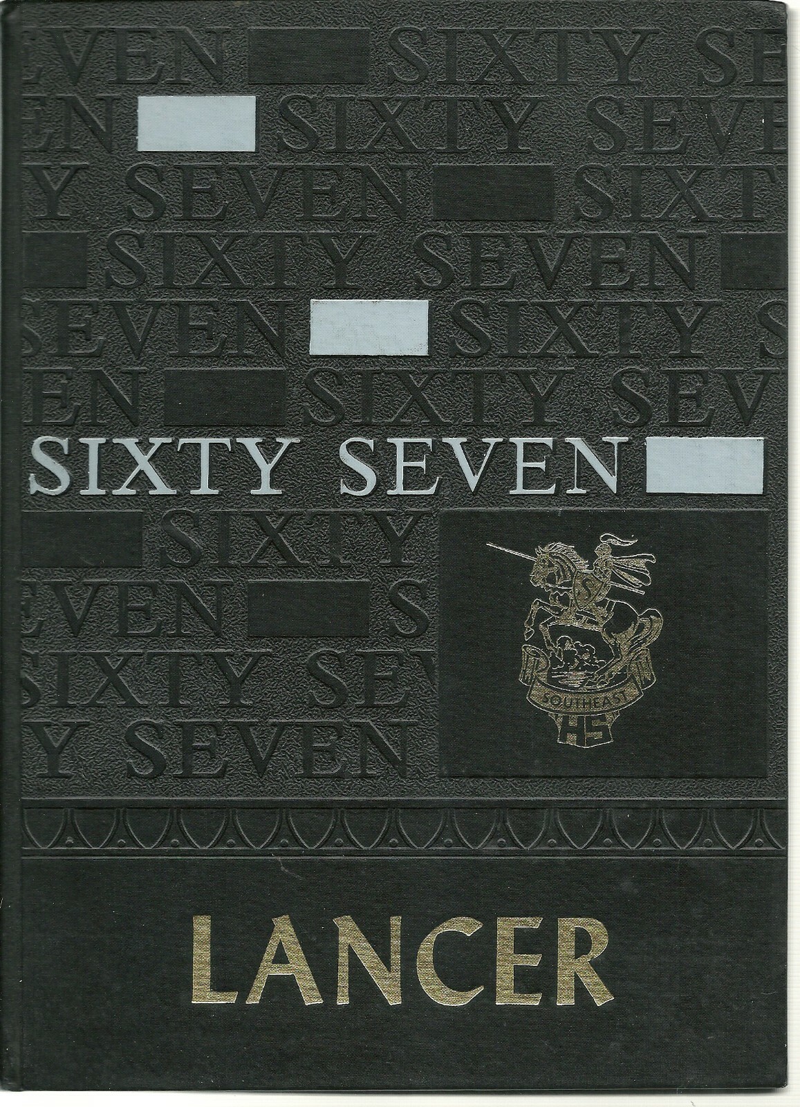 1967 SOUTHEAST RURAL HIGH SCHOOL  (Cherokee, Kansas) Yearbook -  Lancer