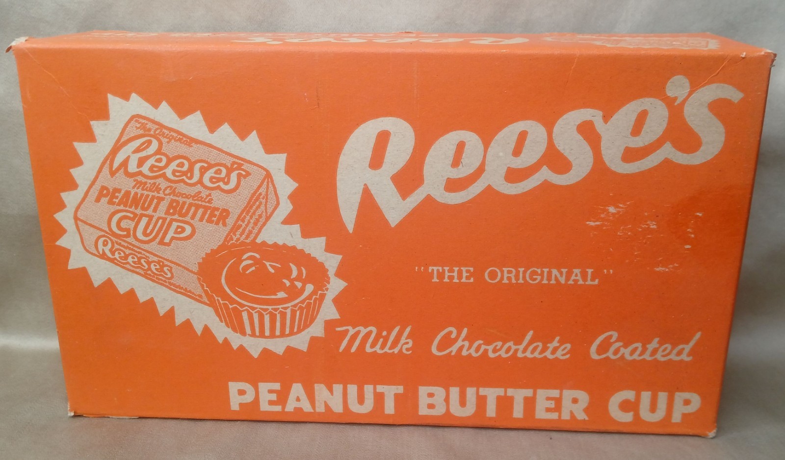 Vintage H. B. Reeses Candy Co Peanut Butter Cup Candy Bar Store Advertising Box