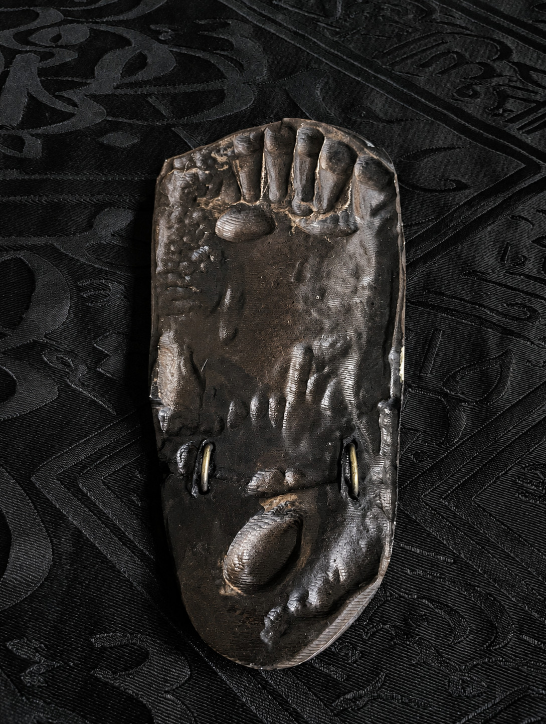 Qadam Sharif Blessed Footprint of the Prophet Muhammad ﷺ Handmade Marble Islamic