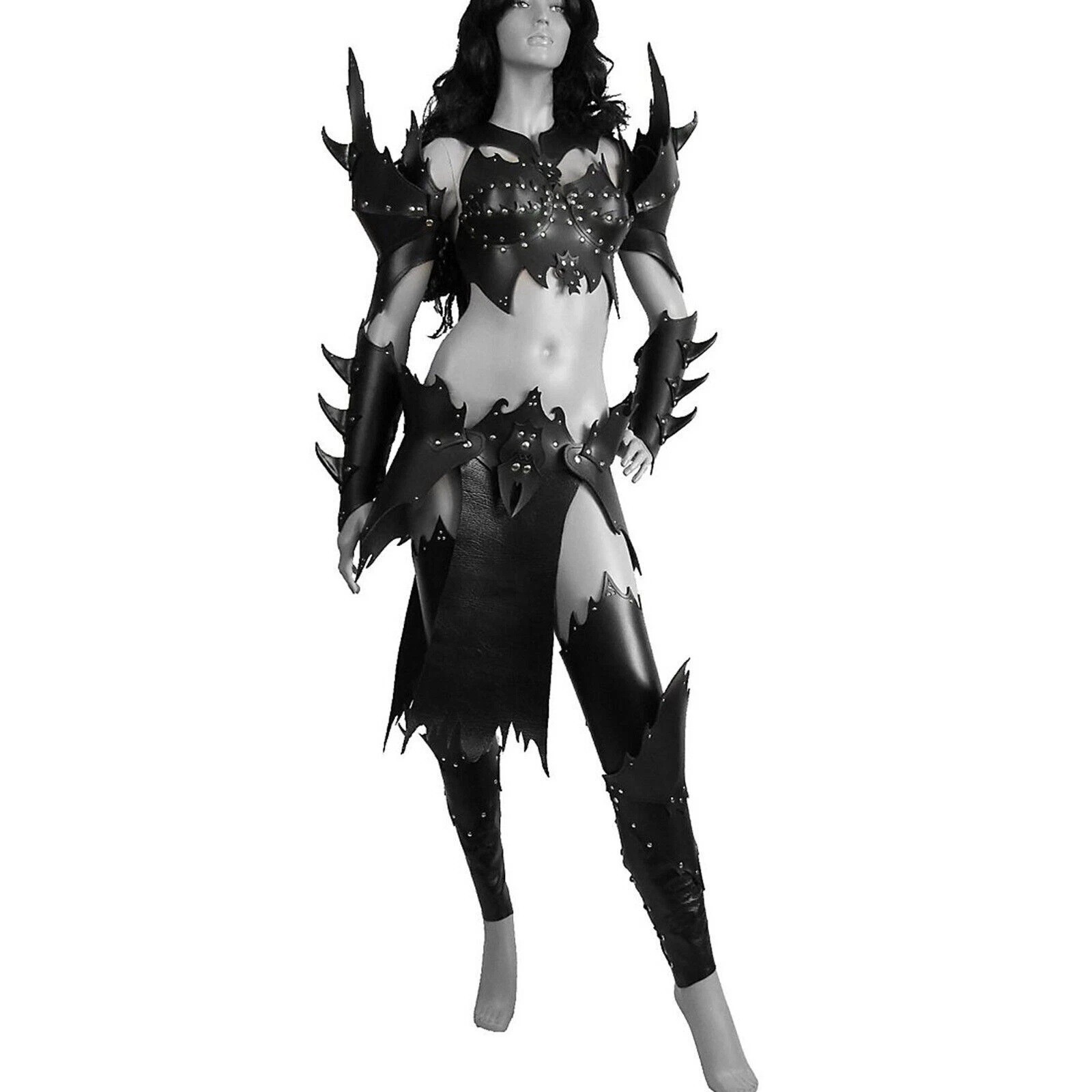 Halloween Real leather Lady Elf Warrior Armor medieval theatrical Larp Armor Halloween Real leather Lady Elf Warrior Armor medieval theatrical Larp Armor