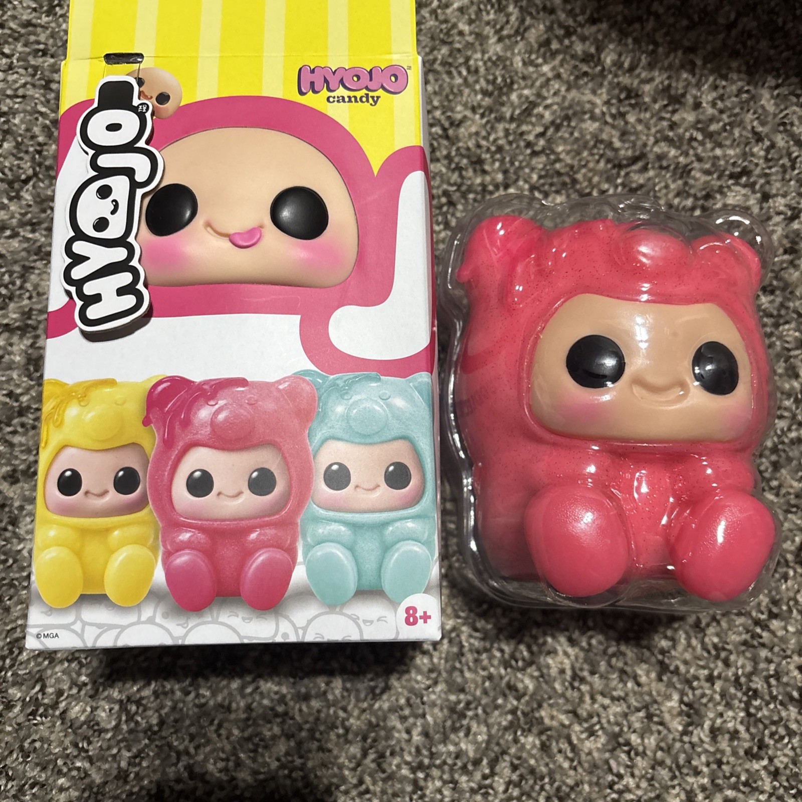 BRAND NEW Hyojo Gummy Bear Candy Blind Box RARE PINK