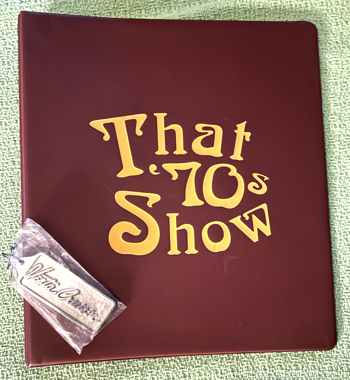 That '70s Show Notebook & Vista Cruiser key fob 1998 Lot1. NOW REDUCED