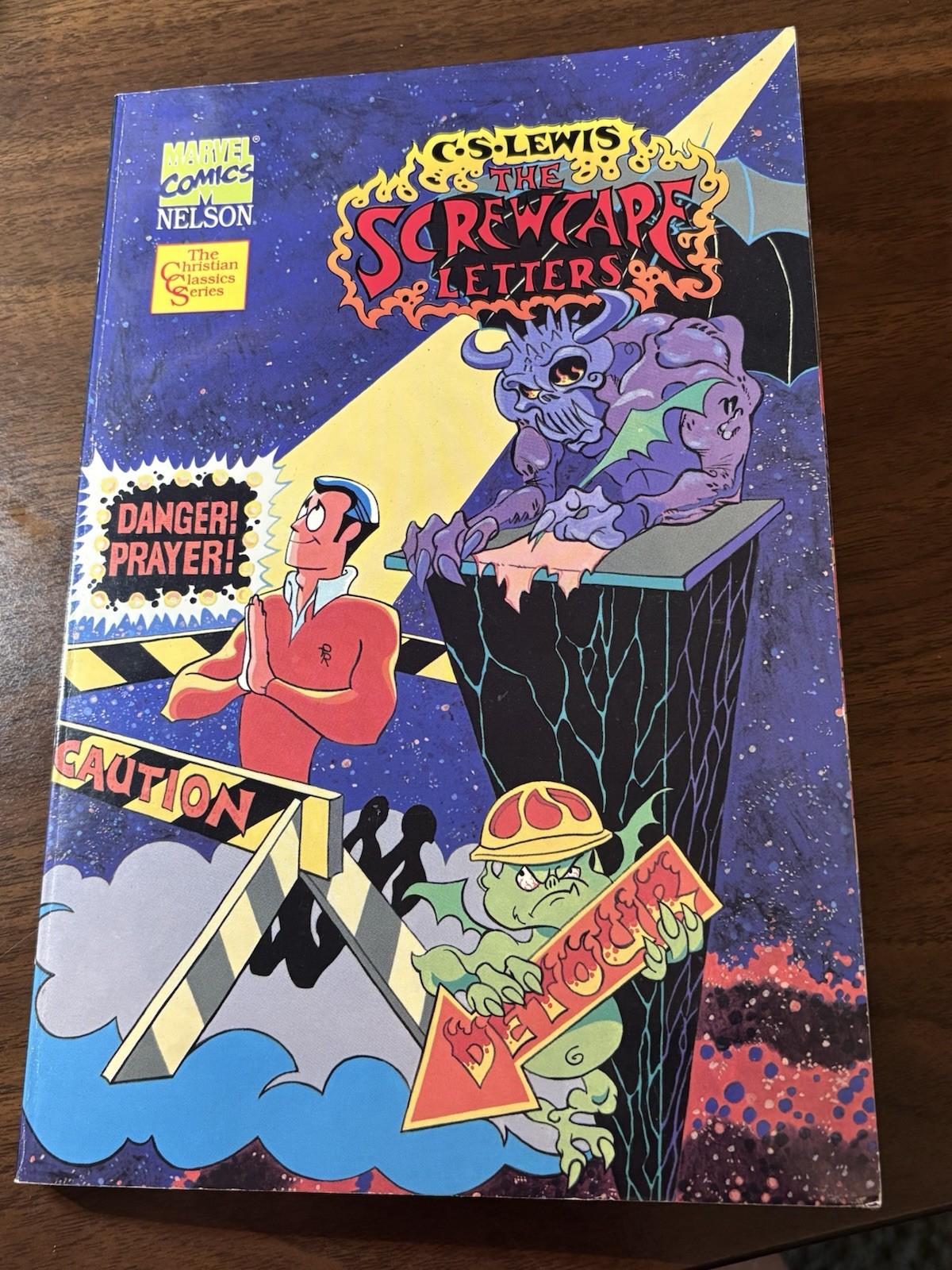 Marvel Comics the Screwtape Letters Graphic Novel Adaptation 1994 C.S. Lewis