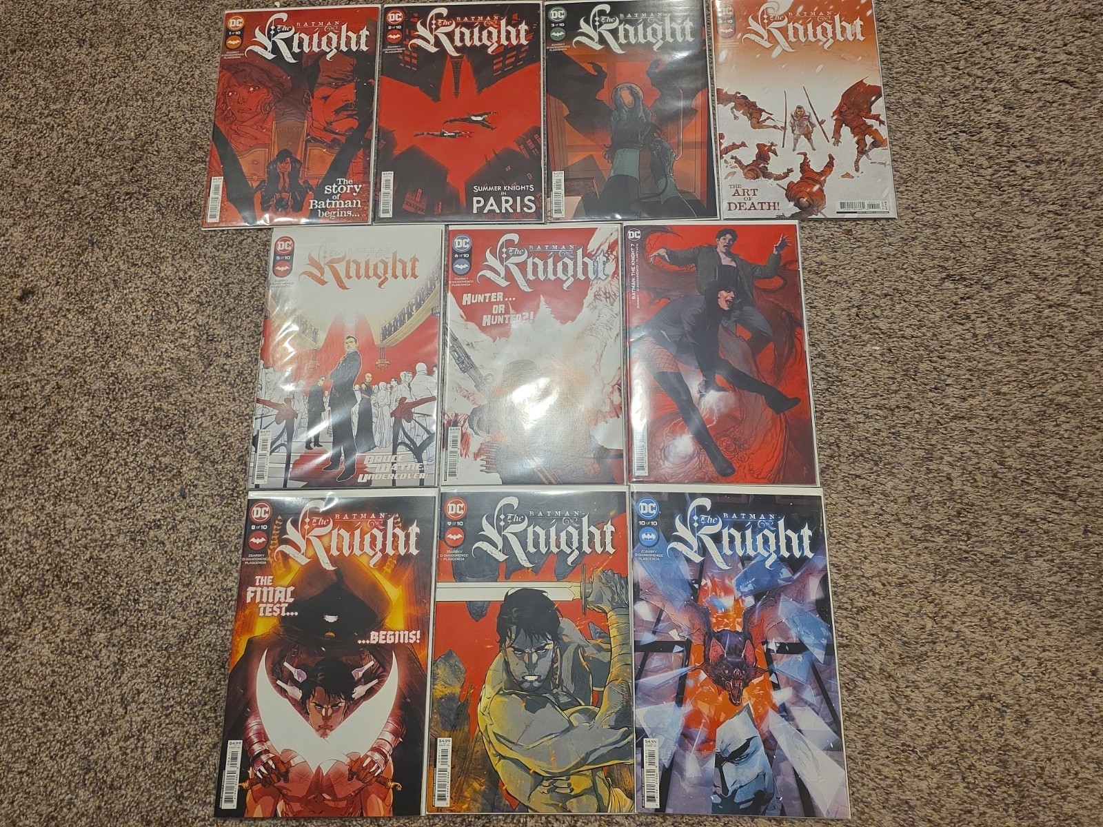 Batman The Knight #1-10 Complete Set DC Comics 2022 Zdarsky Read Once