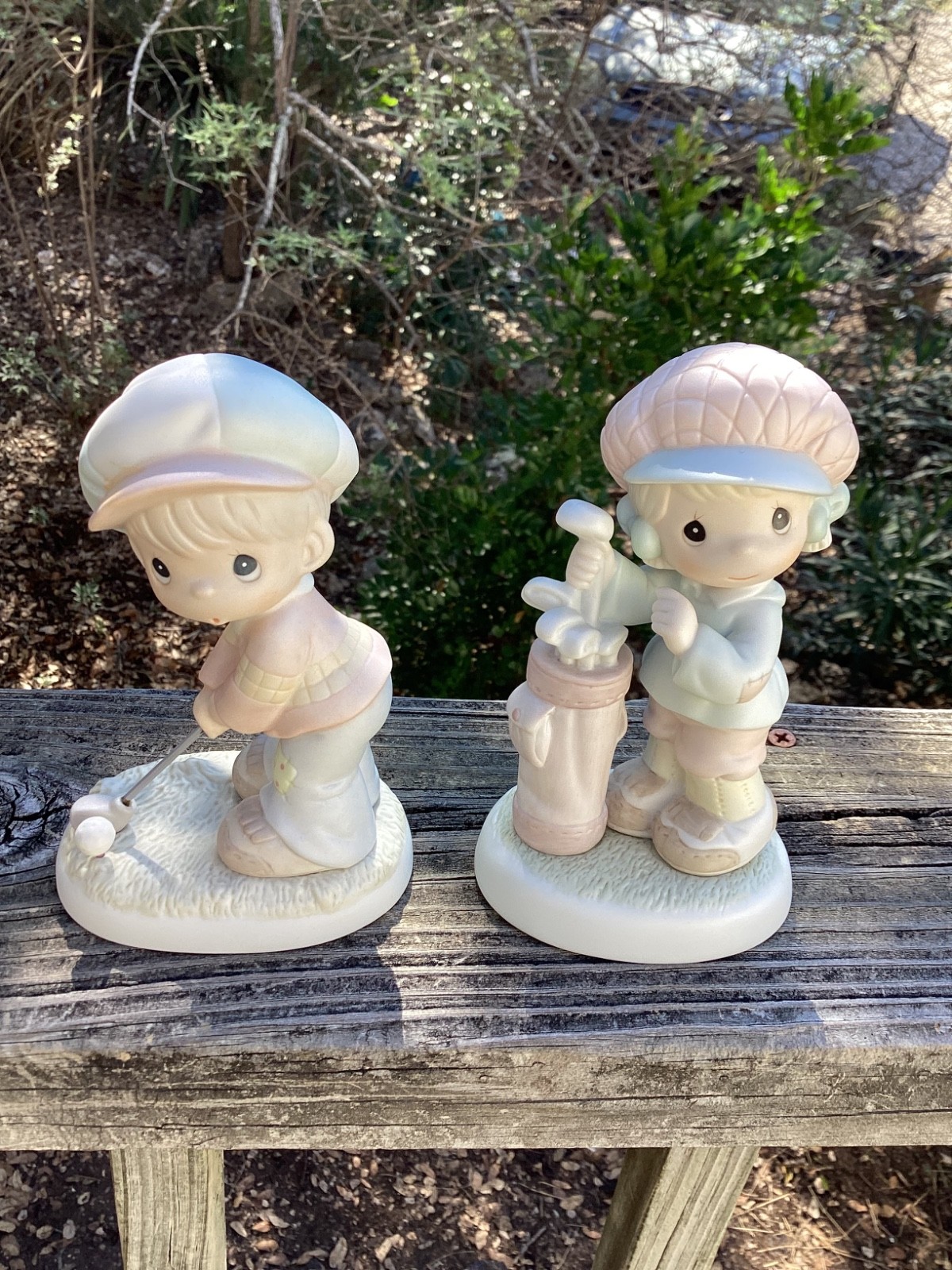 Two Vintage 1994 Precious Moments Porcelain Figurines Made By Enesco