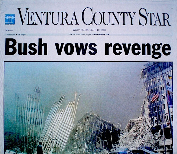 World Trade Center 9/11 2001 Newspaper Ventura County Star WTC VTG Original Rare World Trade Center 9/11 2001 Newspaper Ventura County Star WTC VTG Original Rare