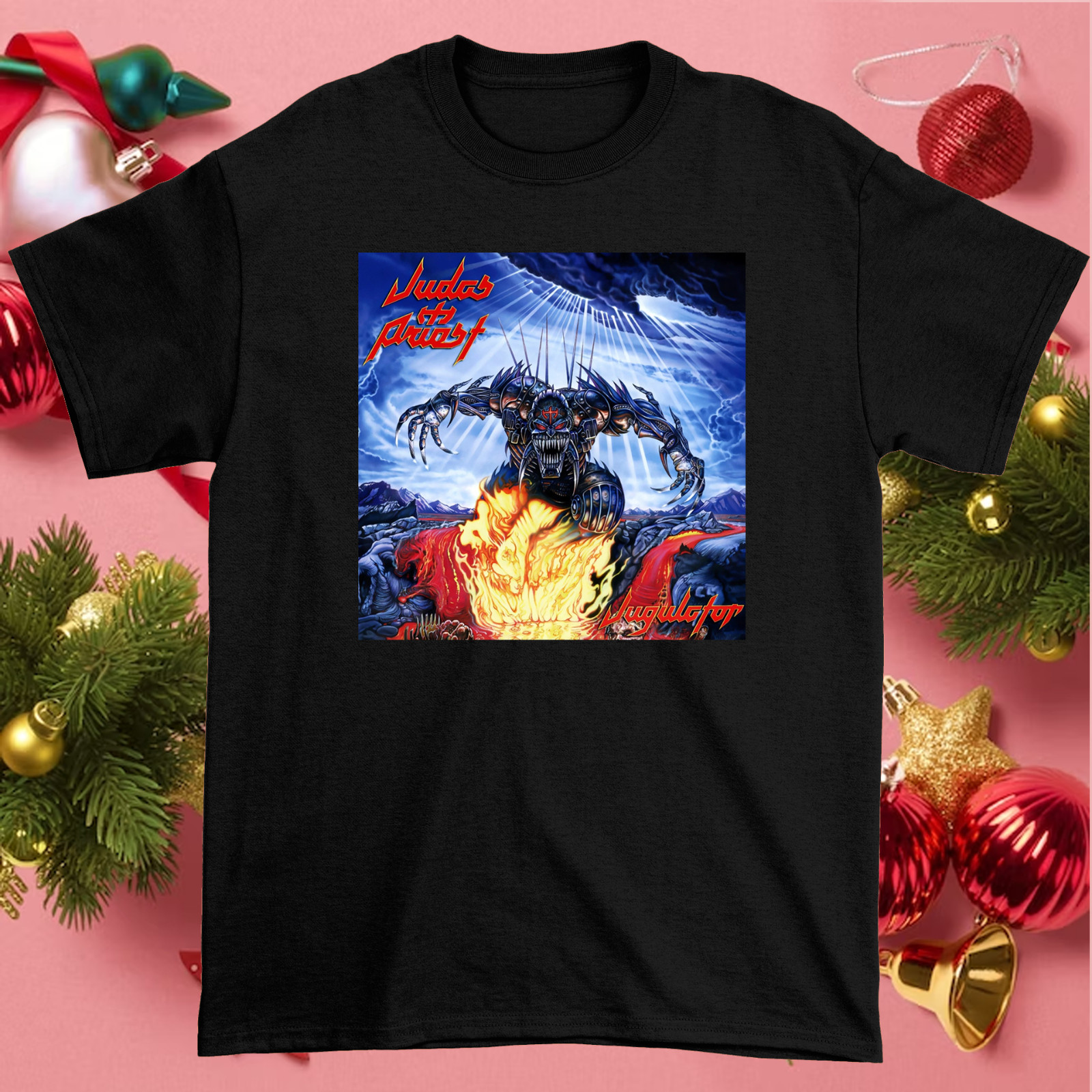 New Rare JUDAS PRIEST Jugulator Black unisex S-234XL shirt