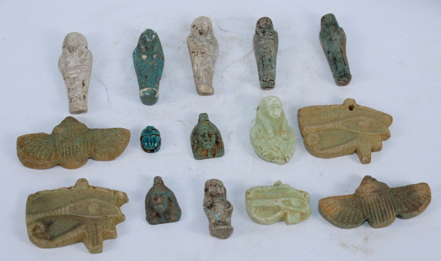 COLLECTION OF RARE ANCIENT EGYPTIAN PHARAONIC ANTIQUE Amulet EGYCOM