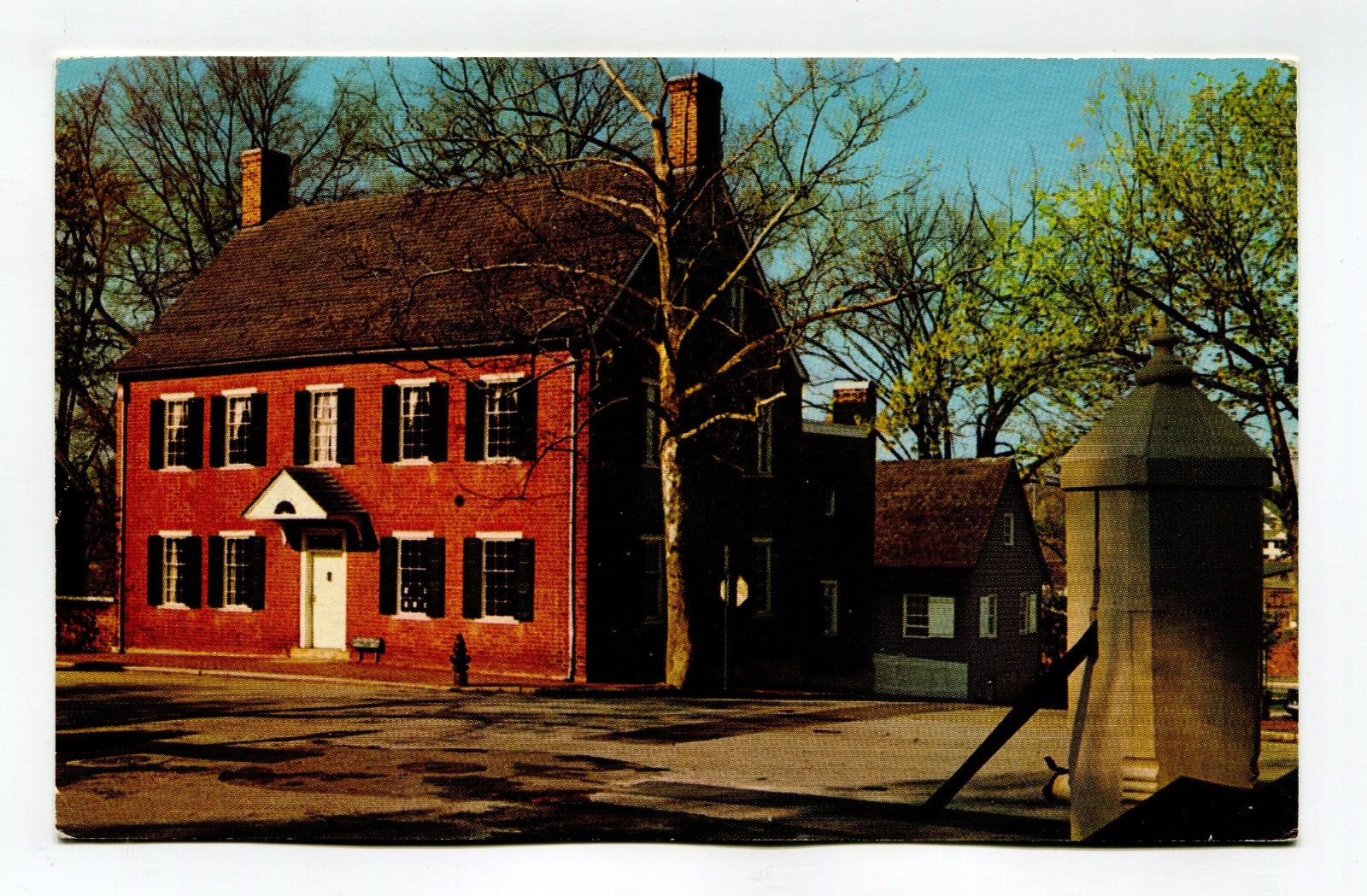 THE JOHN VOGLER HOUSE OLD SALEM WINSTON SALEM NC