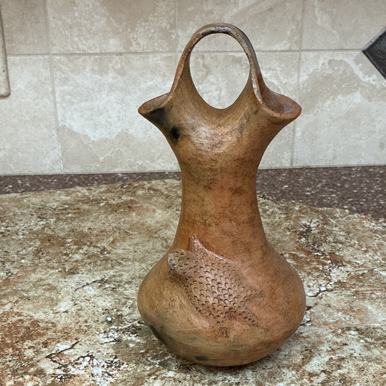 Navajo Wedding Vase By Elizabeth Manygoats..10