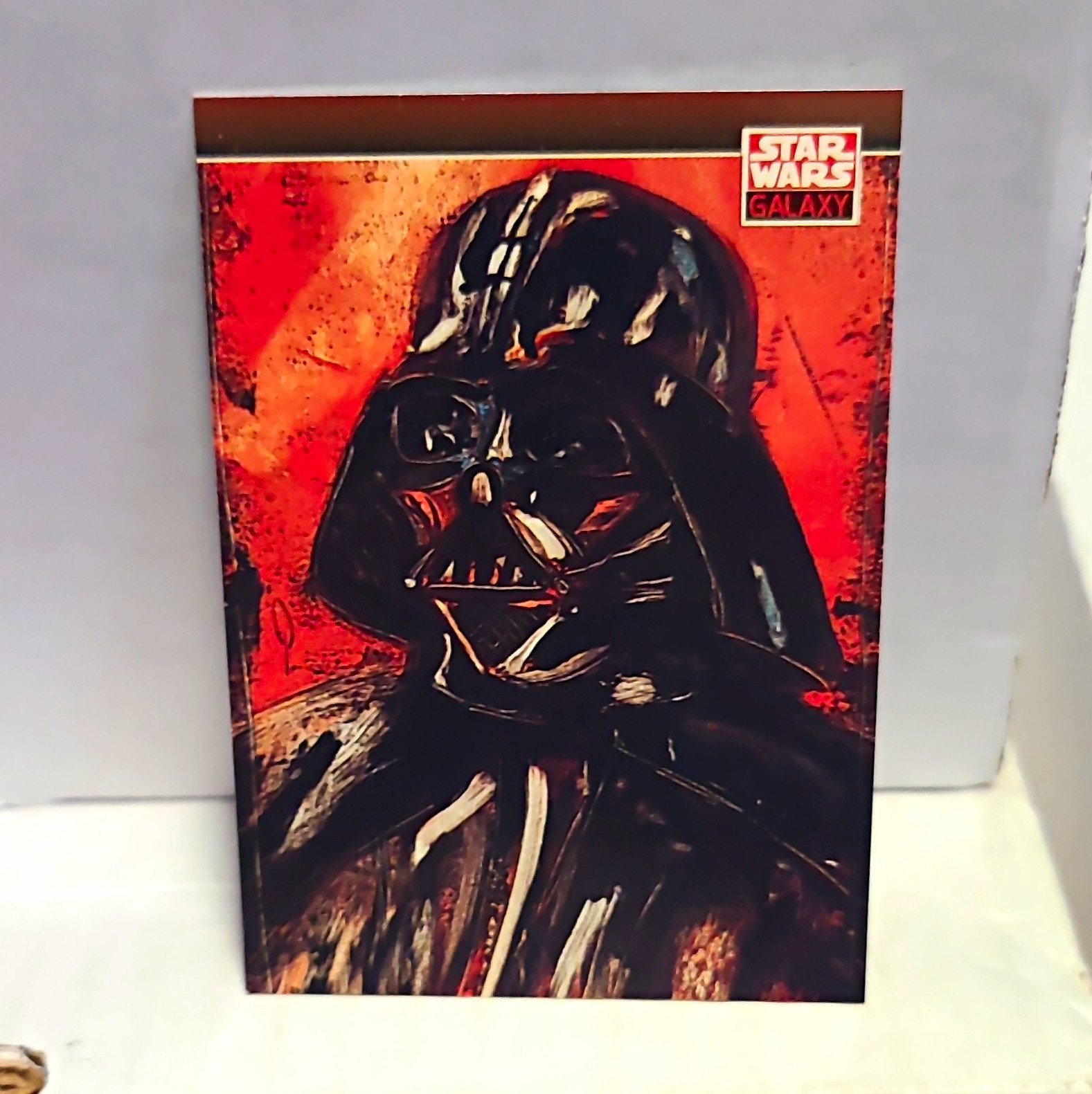 Topps 1993 Star Wars Galaxy New Visions #119 Darth Vader George Pratt