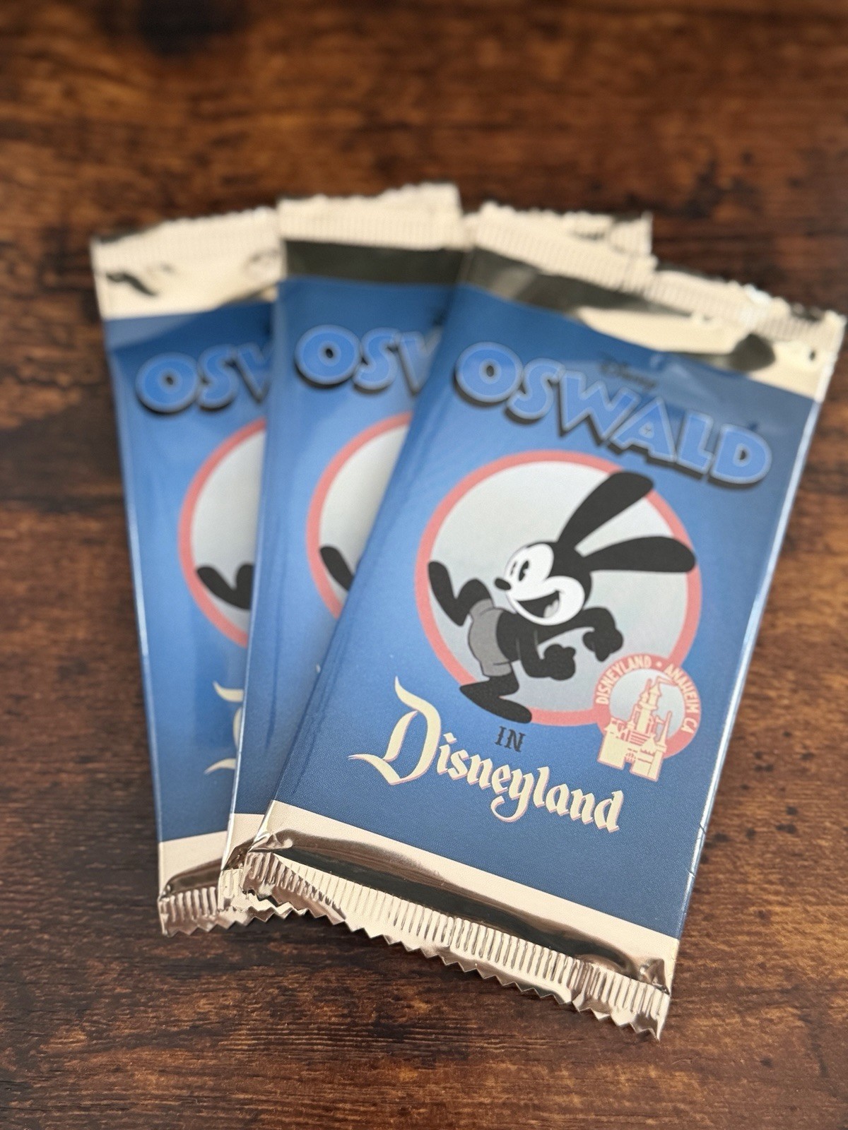 2026 Disney D23 Expo Exclusive Honda Center Oswald 4 Card Packs Sealed X3