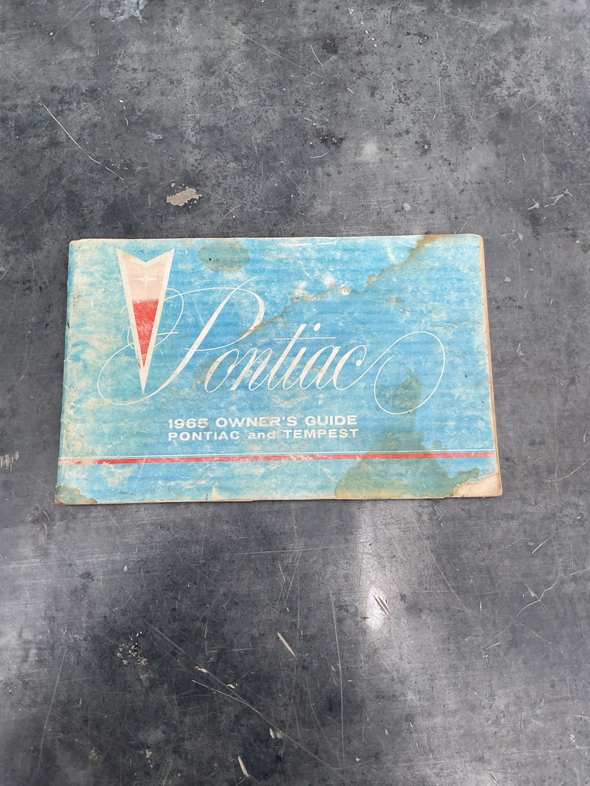 Vintage 1965 Pontiac Owners Manual Tempest Includes 1989
