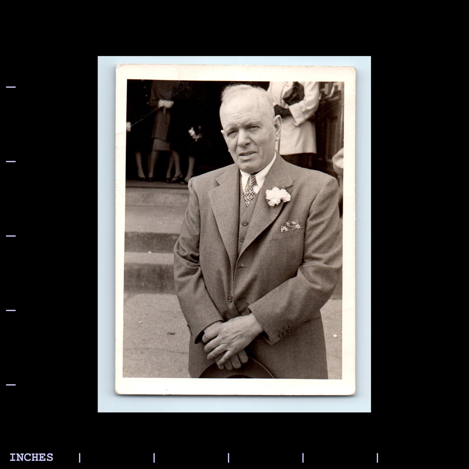 Old Vintage Photo MAN IN SUIT