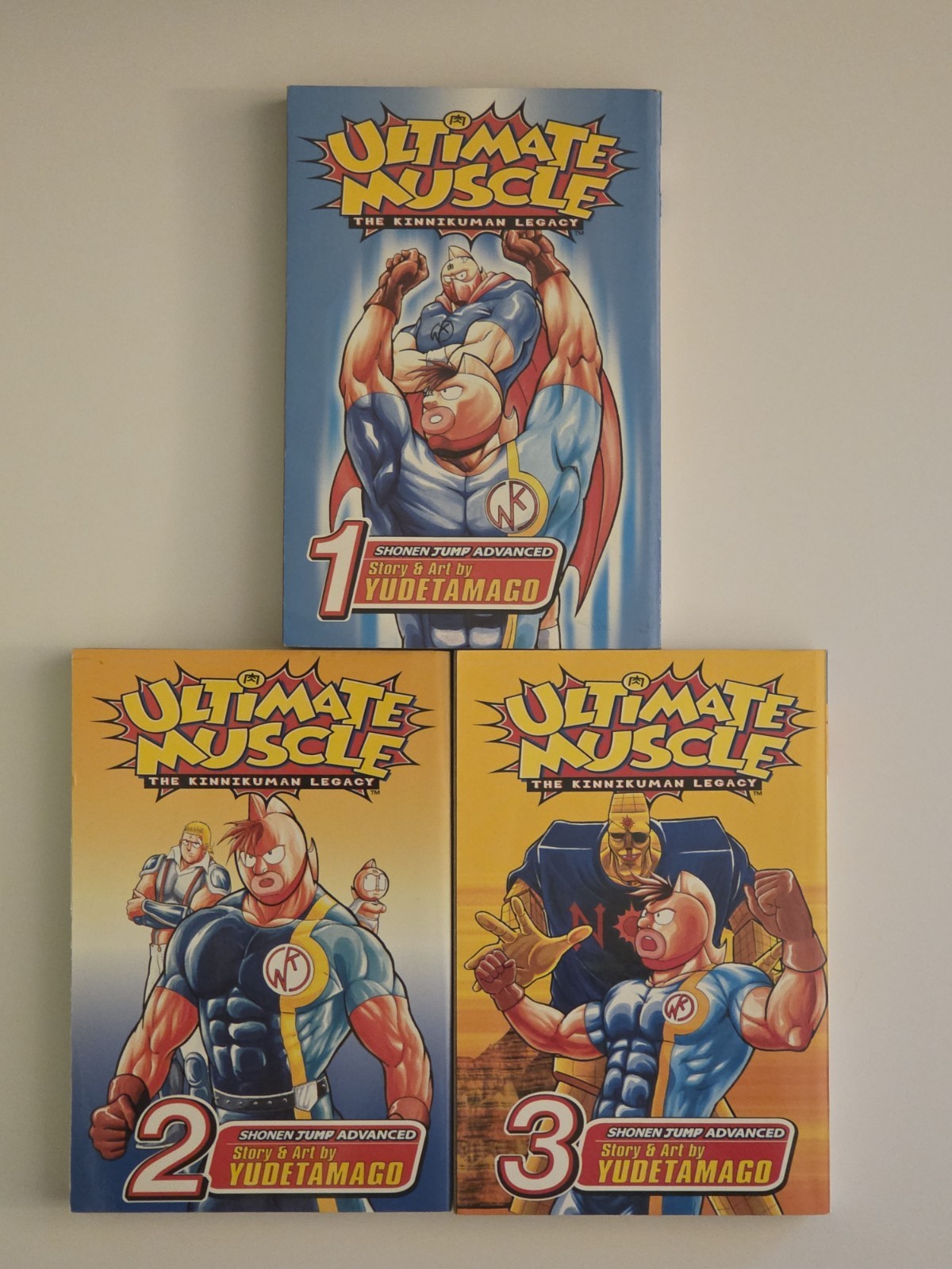 Ultimate Muscle Manga Vol 1-3