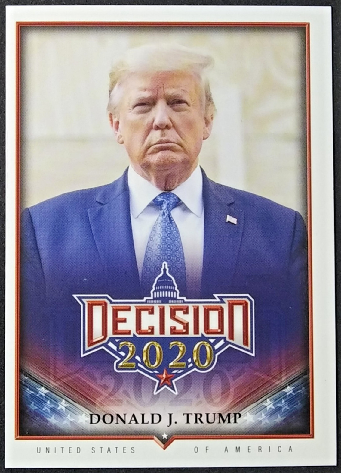 2021 Decision 2020 Series 2 High Number #550 Donald J Trump SP US President MAGA
